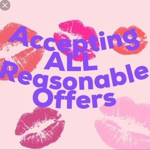 Make me an offer on any item!